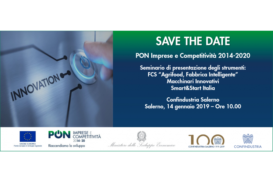 Seminario PON IC -  SALERNO 14 GENNAIO 2019